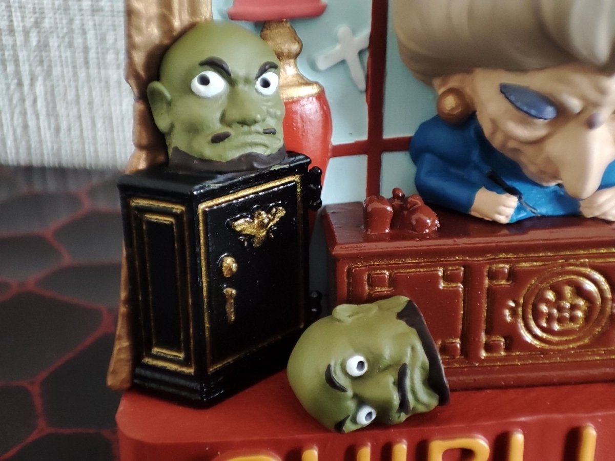 Official Ghibli Spirited Away Figure Magnet • Yubaba Kashira Figurine/Interior Diorama/Home Decor • Ghibli Park Exclusive - Kamaji Market