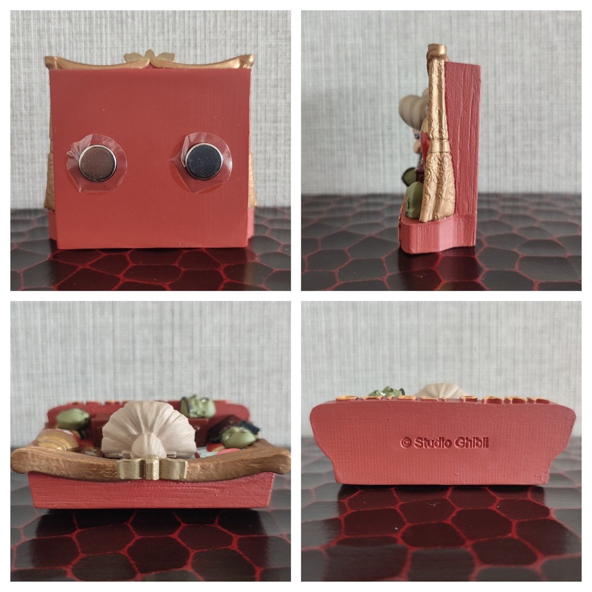 Official Ghibli Spirited Away Figure Magnet • Yubaba Kashira Figurine/Interior Diorama/Home Decor • Ghibli Park Exclusive - Kamaji Market