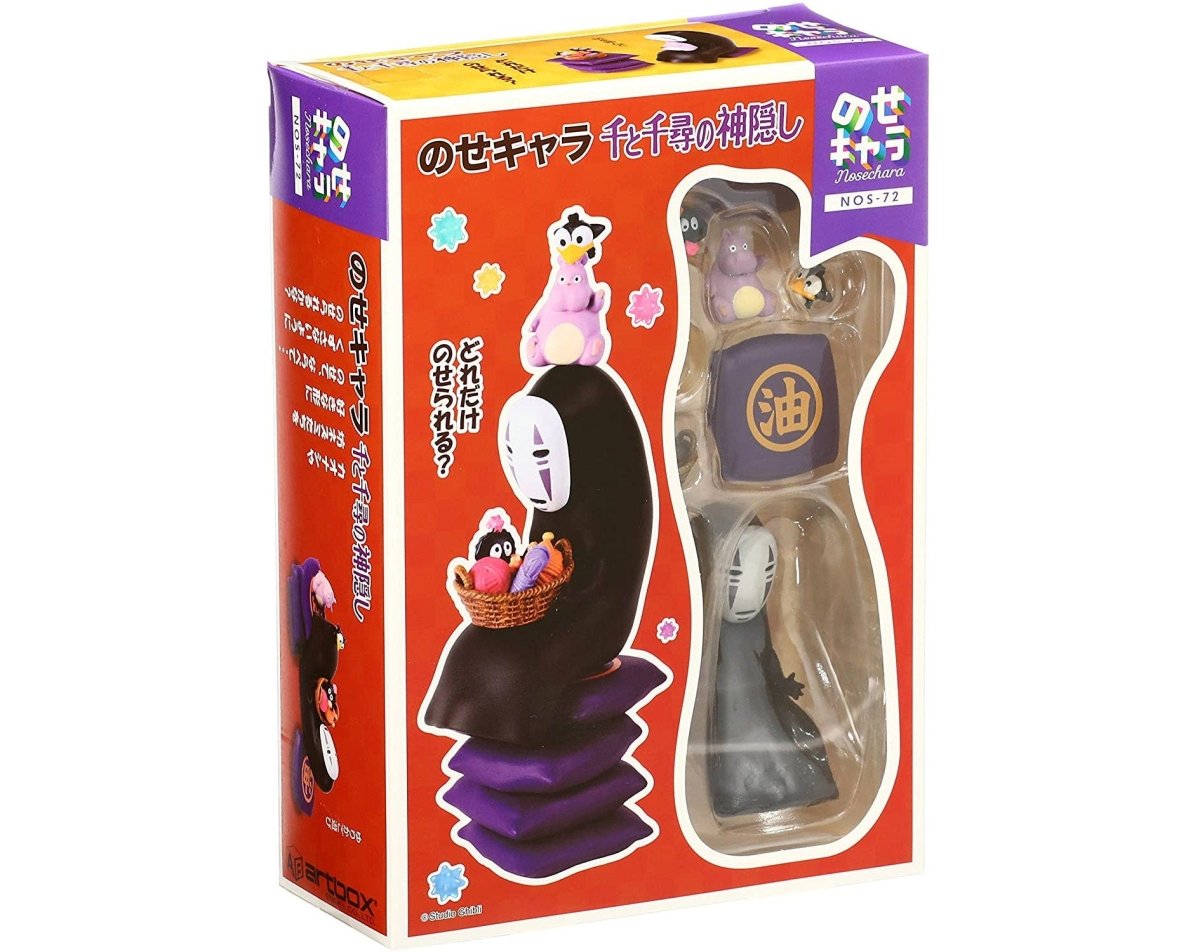 Official Ghibli Spirited Away Figure Set/Balance Toy • No Face Game Set/Home Decor - Kamaji Market