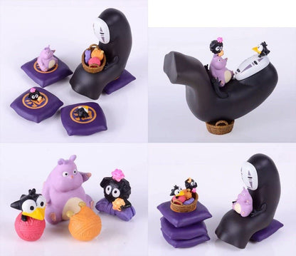 Official Ghibli Spirited Away Figure Set/Balance Toy • No Face Game Set/Home Decor - Kamaji Market