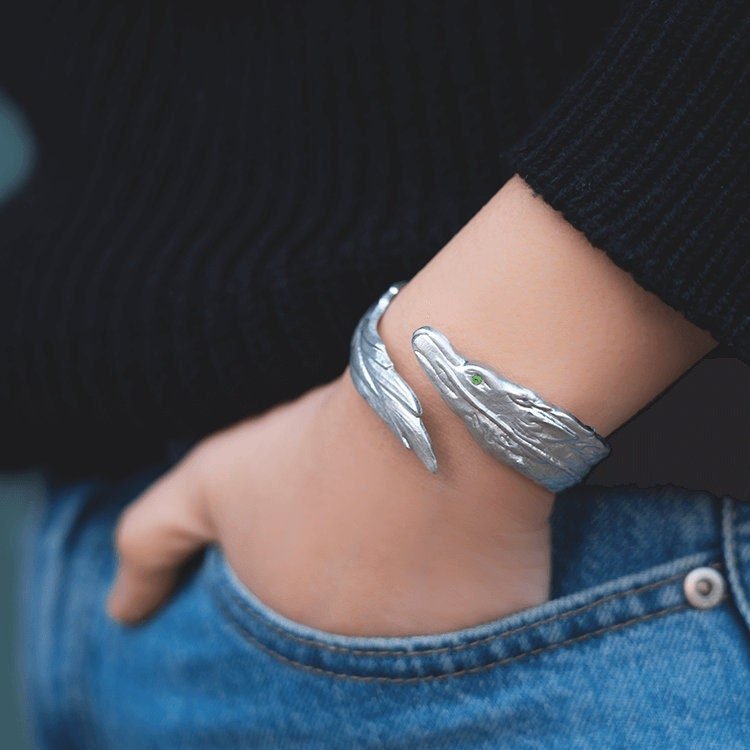 Official Ghibli Spirited Away Handmade Bracelet • Haku Dragon • Ghibli Museum Exclusive - Kamaji Market