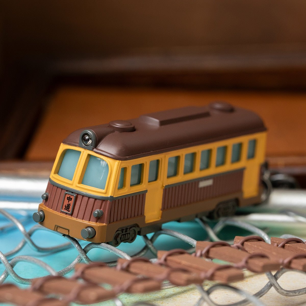 Official Ghibli Spirited Away Keychain • Glow-in-the-Dark Sea Railway Bag Decor - Kamaji Market