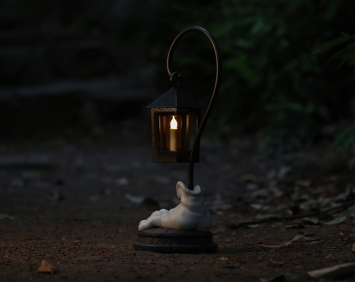 Official Ghibli Spirited Away Lamp/Figure • Hand Guiding Lantern/Home Decor/Interior Diorama - Kamaji Market