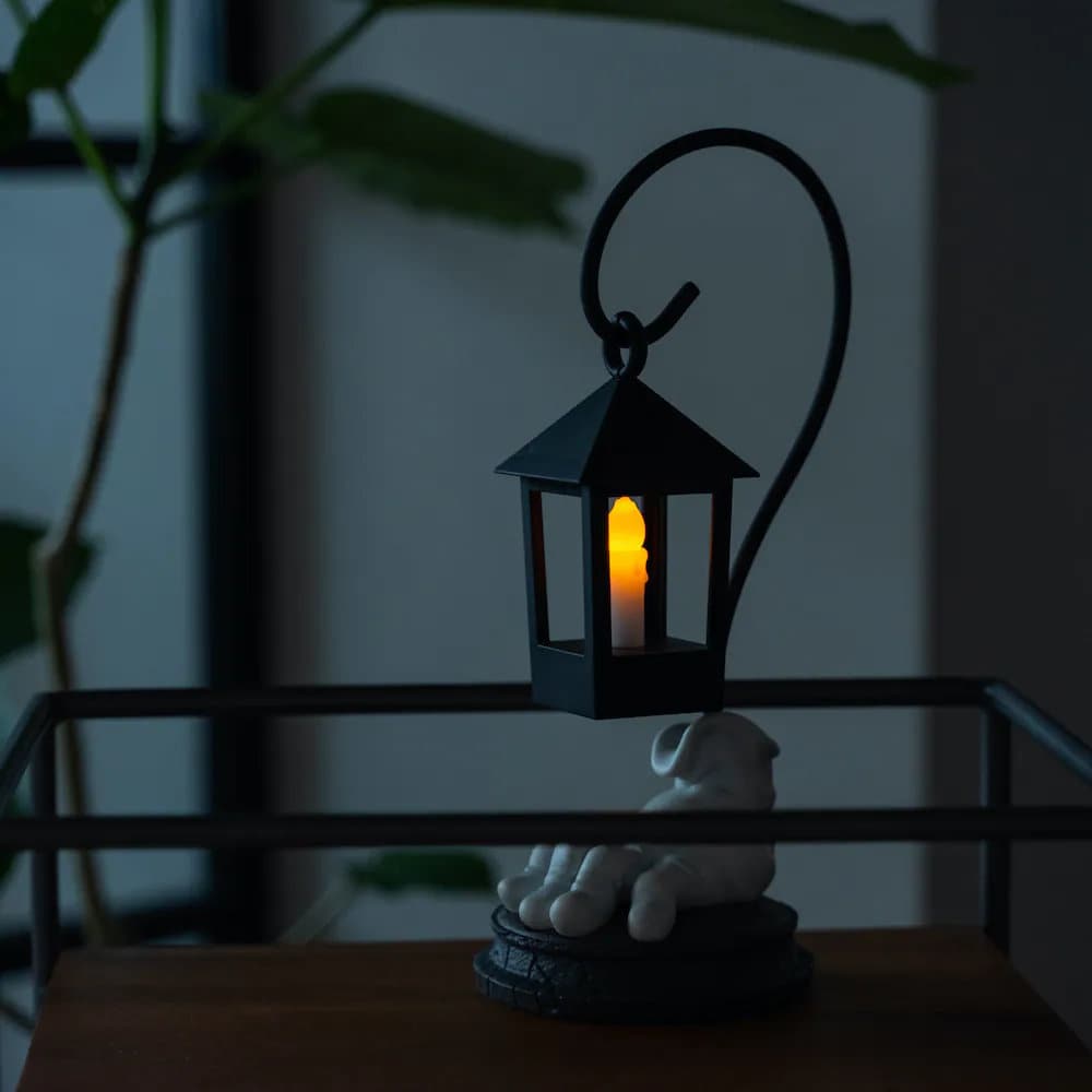 Official Ghibli Spirited Away Lamp/Figure • Hand Guiding Lantern/Home Decor/Interior Diorama - Kamaji Market