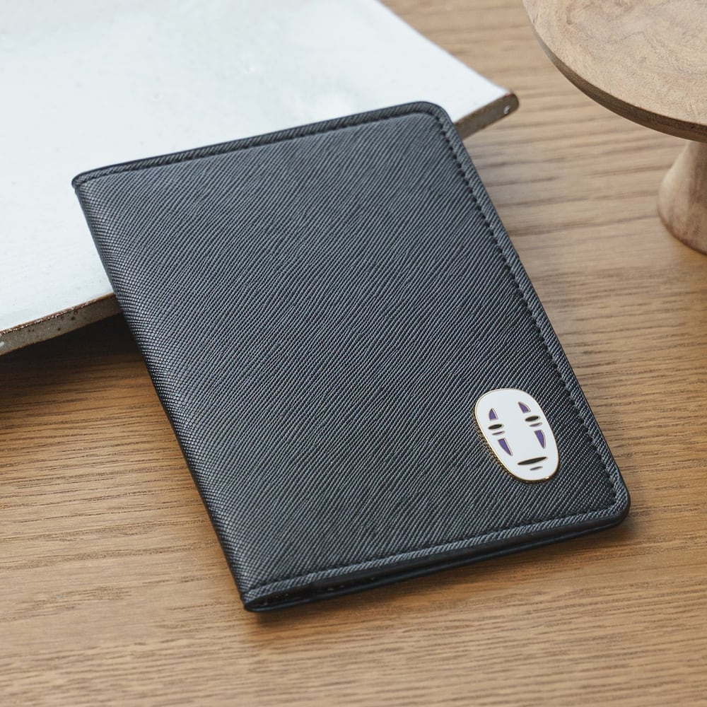 Official Ghibli Spirited Away Passport Cover/Card Case with No Face/Kaonashi - Kamaji Market