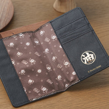 Official Ghibli Spirited Away Passport Cover/Card Case with No Face/Kaonashi - Kamaji Market