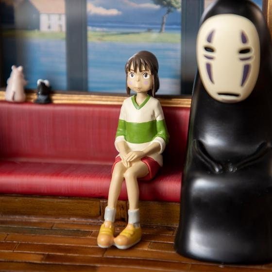 Official Ghibli Spirited Away Photo Frame/Bookend • No Face Figure/Home Decor/Interior Diorama - Kamaji Market