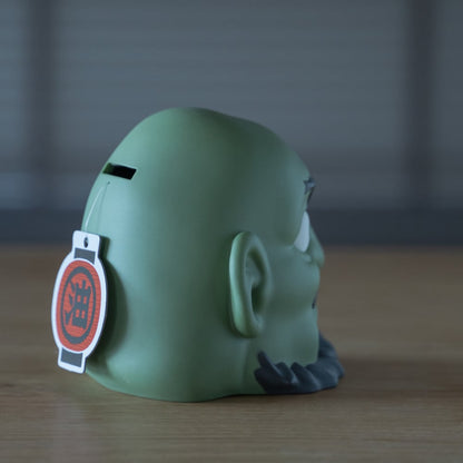 Official Ghibli Spirited Away Piggy Bank Figure • Kashira Head Home Decor/Interior Diorama - Kamaji Market