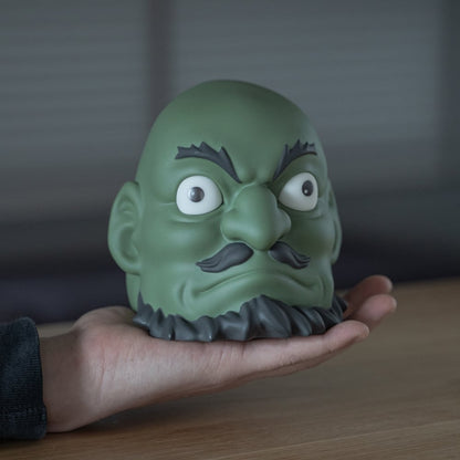 Official Ghibli Spirited Away Piggy Bank Figure • Kashira Head Home Decor/Interior Diorama - Kamaji Market