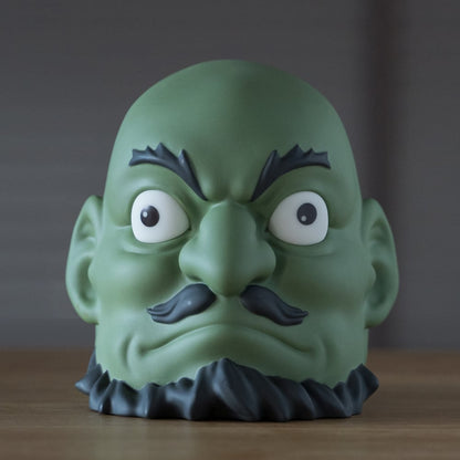Official Ghibli Spirited Away Piggy Bank Figure • Kashira Head Home Decor/Interior Diorama - Kamaji Market