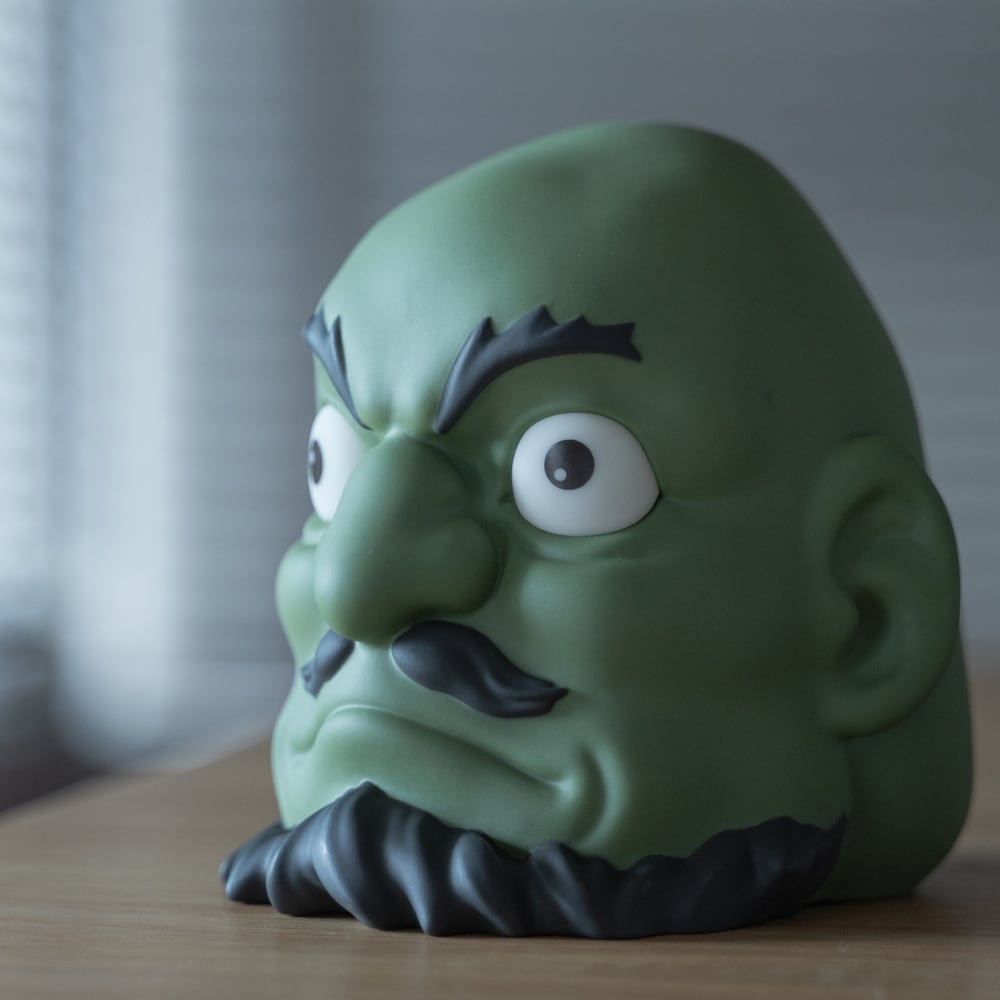 Official Ghibli Spirited Away Piggy Bank Figure • Kashira Head Home Decor/Interior Diorama - Kamaji Market