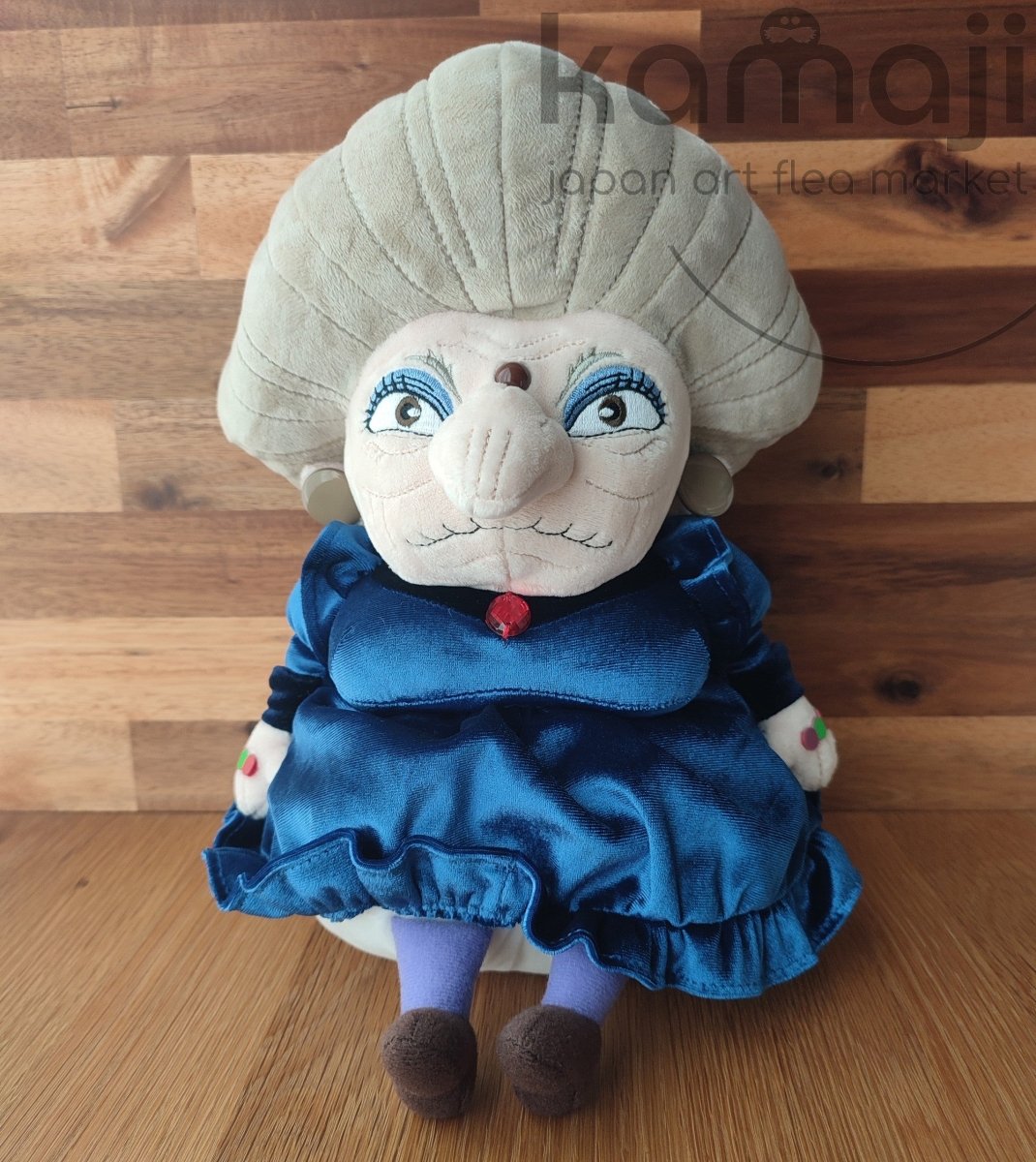 Official Ghibli Spirited Away Plush Toy • Yubaba Stuffed Animal/Figure • Ghibli Exhibition Exclusive - Kamaji Market