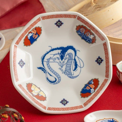 Official Ghibli Spirited Away Ramen Bowl • Japanese Ceramic Fruit/Salad Dish - Kamaji Market