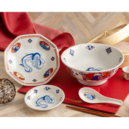 Official Ghibli Spirited Away Ramen Bowl • Japanese Ceramic Fruit/Salad Dish - Kamaji Market