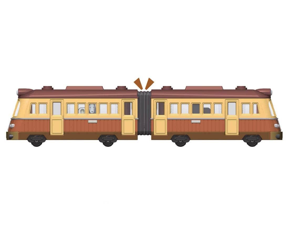 Official Ghibli Spirited Away Train Figurine/Model Car • Figure/Toy Car Miniature/Home Decor • Tomica - Kamaji Market