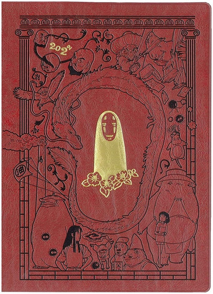 Official Ghibli Spirited Away/Kikis Delivery Service Book Cover + Notepad • Notebook/Diary/Schedule book/Planner • No Face Jiji Gigi - Kamaji Market