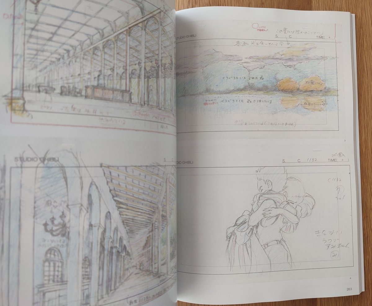 Official Ghibli The Boy and the Heron Artbook • How do you live? Japanese Painting Art Book - Kamaji Market