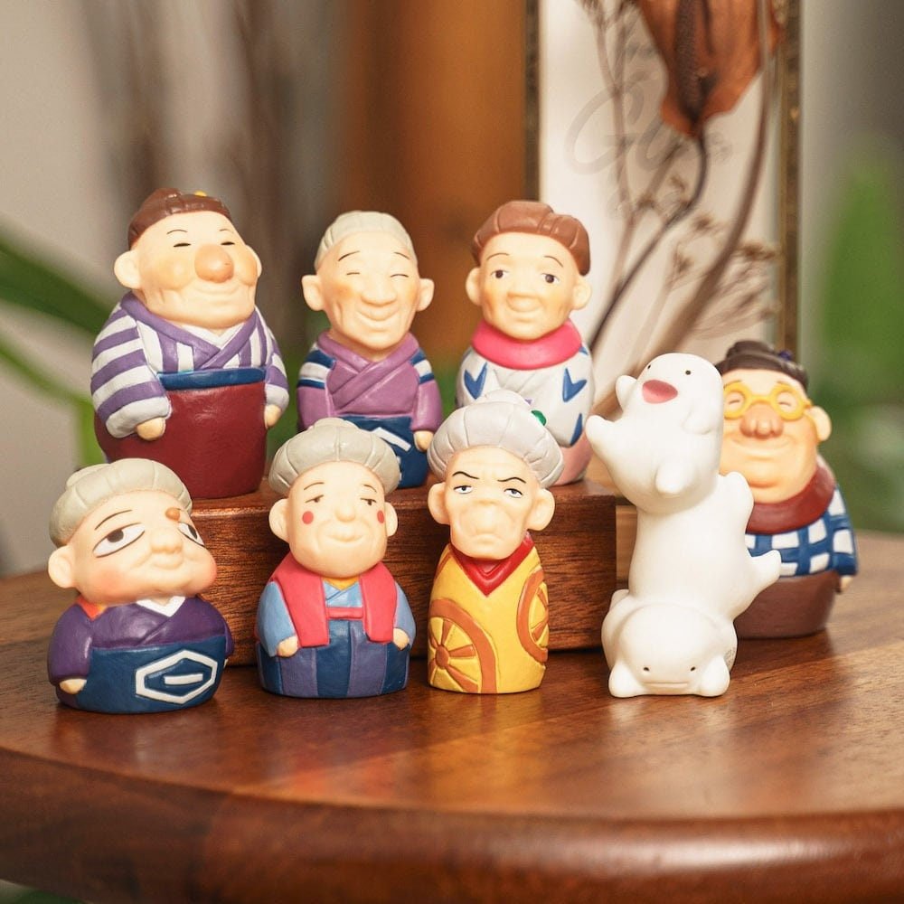 Official Ghibli The Boy and the Heron Figure Set • How do you live? Figurine/Home Decor/Interior Design - Kamaji Market