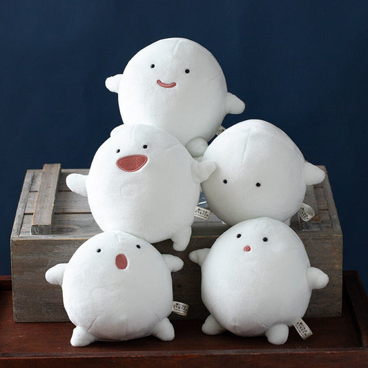 Official Ghibli The Boy and the Heron Plush Toy Set of 5 • Warawara Stuffed Animal - Kamaji Market