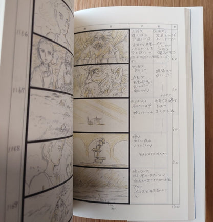 Official Ghibli The Boy and the Heron Storyboard • How do you live? Japanese Painting Art Book - Kamaji Market