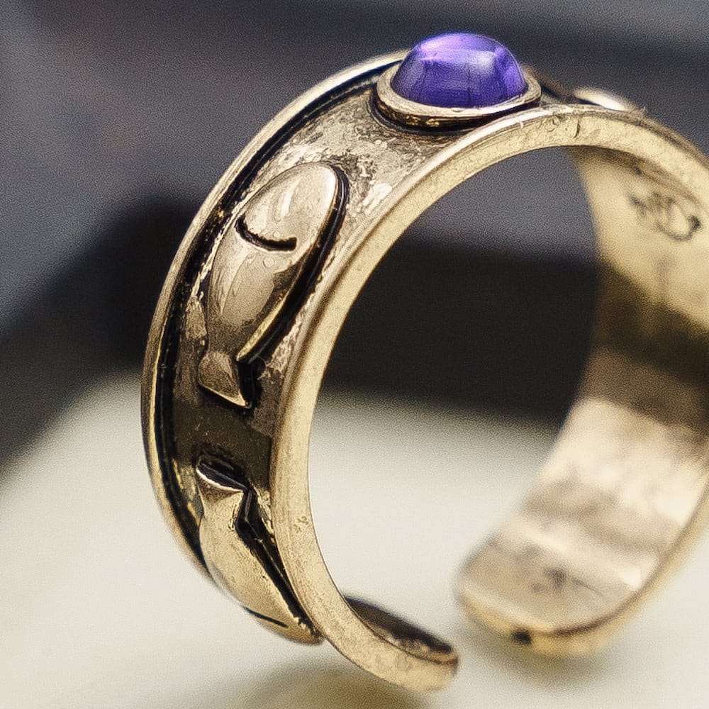 Official Ghibli The Cat Returns Baron Cat Ring • Japanese Anime Jewelry - Kamaji Market