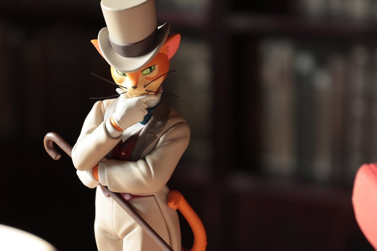 Official Ghibli The Cat Returns Baron Music Box • Whisper of the Heart Figure - Kamaji Market