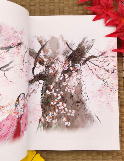 Official Ghibli The Tale of the Princess Kaguya Artbook • Japanese Anime Painting Art Book - Kamaji Market