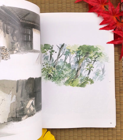 Official Ghibli The Tale of the Princess Kaguya Artbook • Japanese Anime Painting Art Book - Kamaji Market