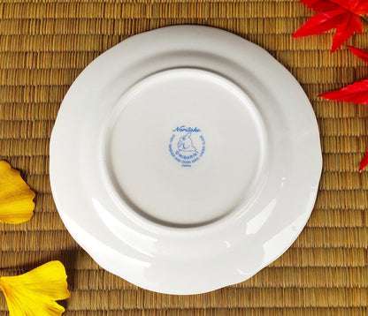 Official Ghibli Totoro 17cm Noritake Plate/Dish • Japanese Ceramic Appetizer/Dessert/Bread Plate • My Neighbor Totoro Tableware/Dinnerware - Kamaji Market