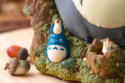 Official Ghibli Totoro and Mei Figure/Music Box • My Neighbor Totoro Home Decor/Interior Diorama - Kamaji Market