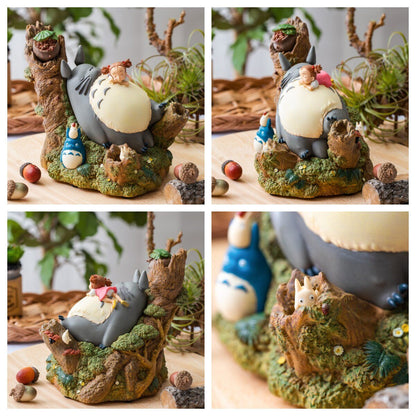 Official Ghibli Totoro and Mei Figure/Music Box • My Neighbor Totoro Home Decor/Interior Diorama - Kamaji Market