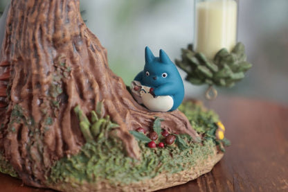 Official Ghibli Totoro and Tree Diorama/Clock • My Neighbor Totoro Hourglass Sand Clock Interior Home Decor - Kamaji Market