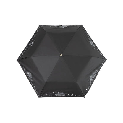 Official Ghibli Totoro Black Folding Umbrella • My Neighbor Totoro Decorative Accessory with Catbus - Kamaji Market