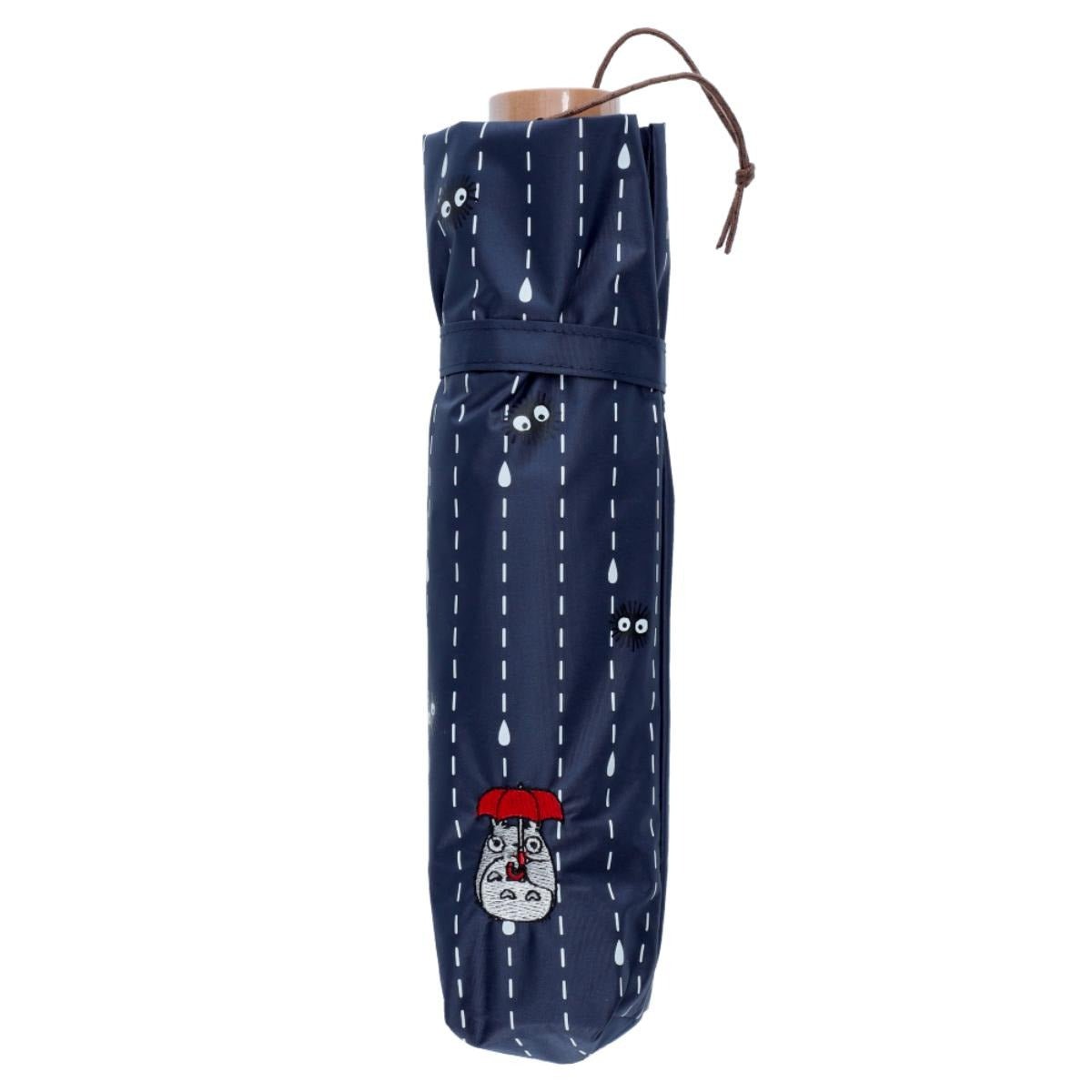 Official Ghibli Totoro Blue Folding Umbrella • My Neighbor Totoro Fashion Accessory - Kamaji Market