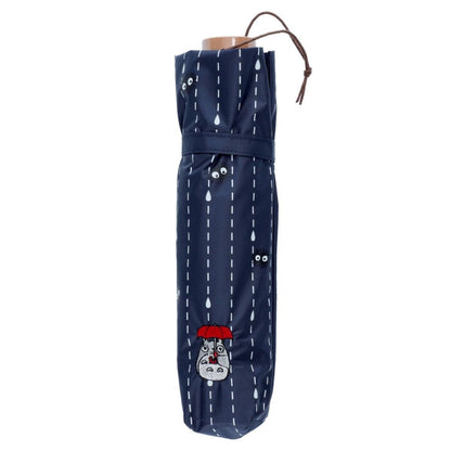 Official Ghibli Totoro Blue Folding Umbrella • My Neighbor Totoro Fashion Accessory - Kamaji Market