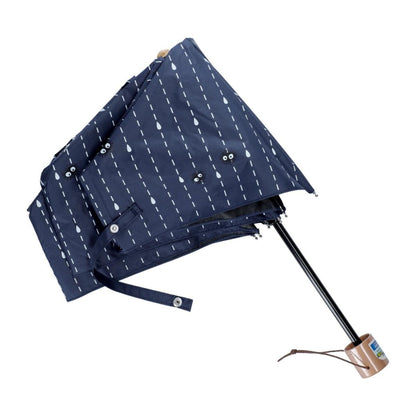 Official Ghibli Totoro Blue Folding Umbrella • My Neighbor Totoro Fashion Accessory - Kamaji Market