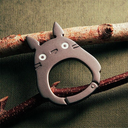 Official Ghibli Totoro Carabiner/Charm • My Neighbor Totoro, Porco Rosso Snap Link/Bag Decor/Keychain - Kamaji Market