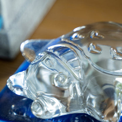 Official Ghibli Totoro Crystal Glass Figure/Paperweight • My Neighbor Totoro Home Decor/Interier Design - Kamaji Market