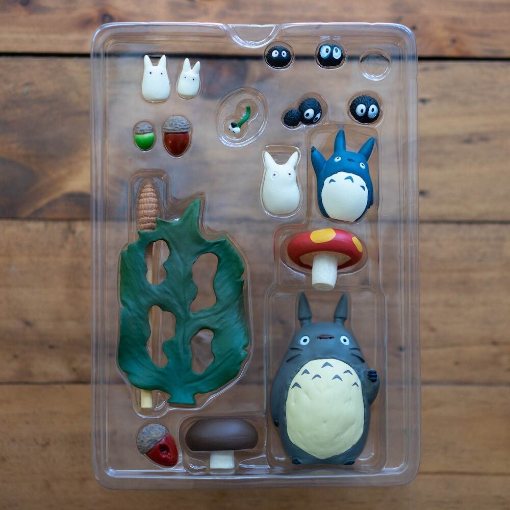 Official Ghibli Totoro Figure Set/Balance Toy • Small Figurine/Mini Statue/Replica/Home Decor/Interior Diorama • My Neighbor Totoro Gift - Kamaji Market