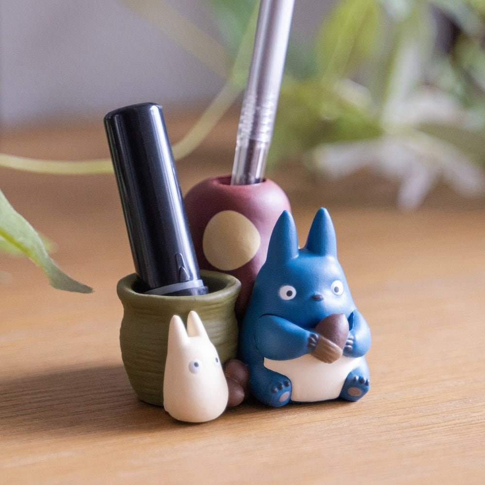 Official Ghibli Totoro Figure/Accessory Holder • My Neighbor Totoro Figurine/Statue/Replica/Stand/Interior Decor - Kamaji Market