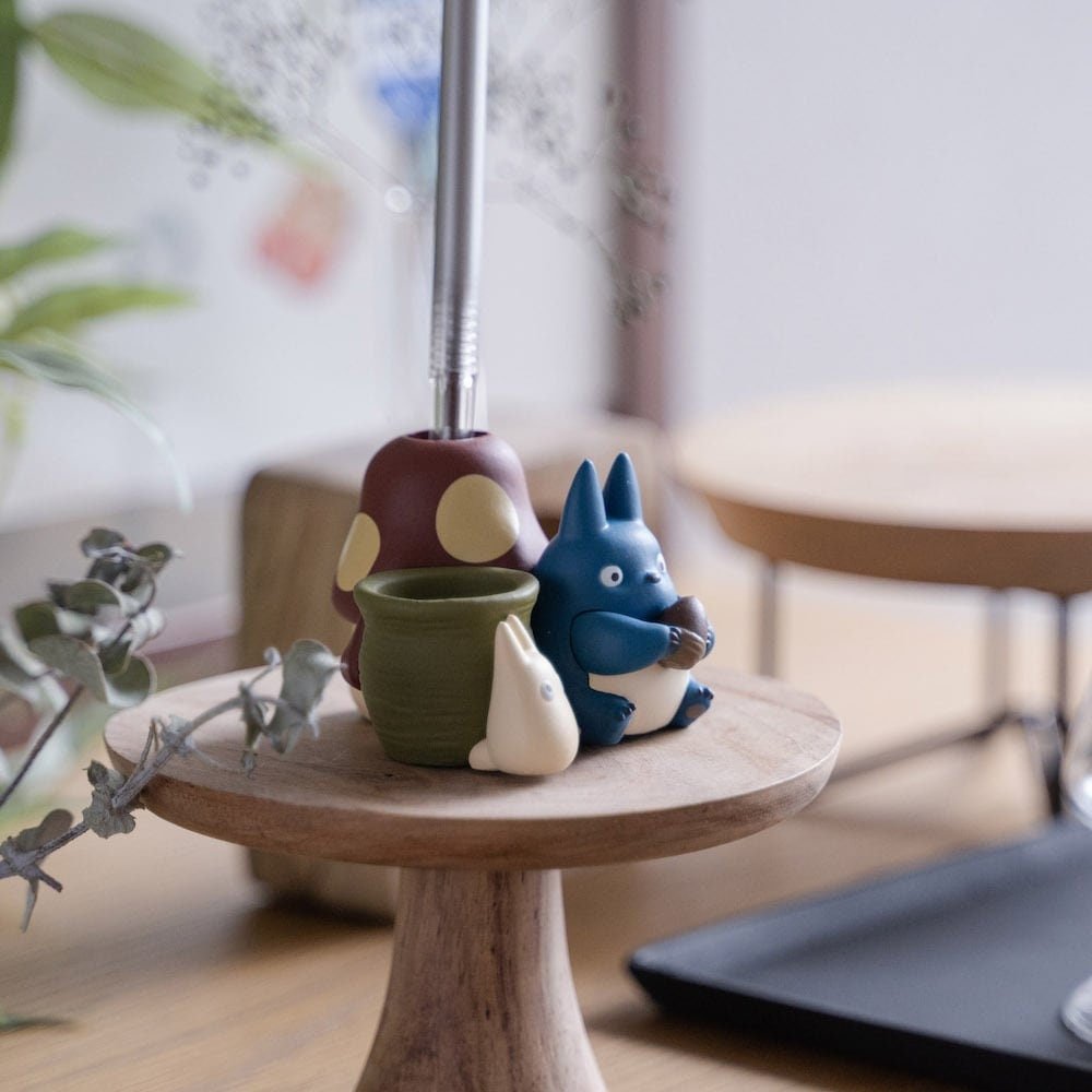 Official Ghibli Totoro Figure/Accessory Holder • My Neighbor Totoro Figurine/Statue/Replica/Stand/Interior Decor - Kamaji Market
