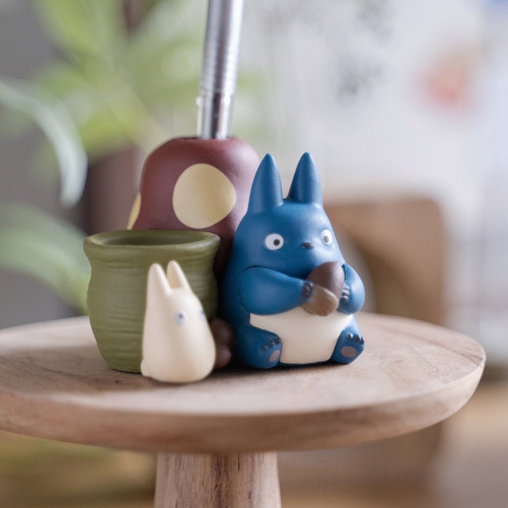 Official Ghibli Totoro Figure/Accessory Holder • My Neighbor Totoro Figurine/Statue/Replica/Stand/Interior Decor - Kamaji Market