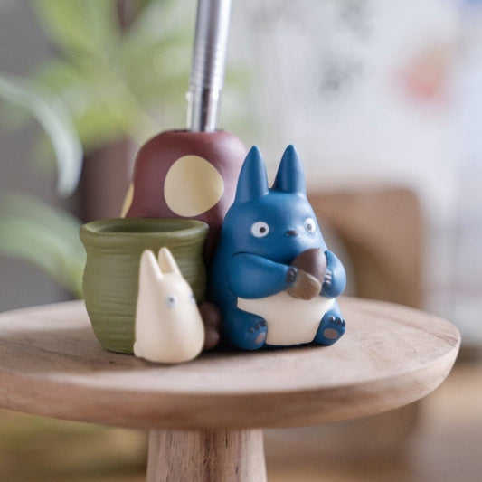 Official Ghibli Totoro Figure/Accessory Holder • My Neighbor Totoro Figurine/Statue/Replica/Stand/Interior Decor - Kamaji Market