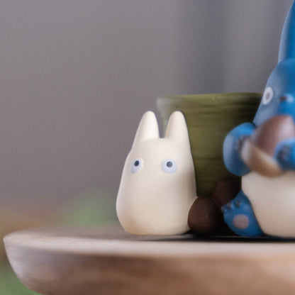 Official Ghibli Totoro Figure/Accessory Holder • My Neighbor Totoro Figurine/Statue/Replica/Stand/Interior Decor - Kamaji Market
