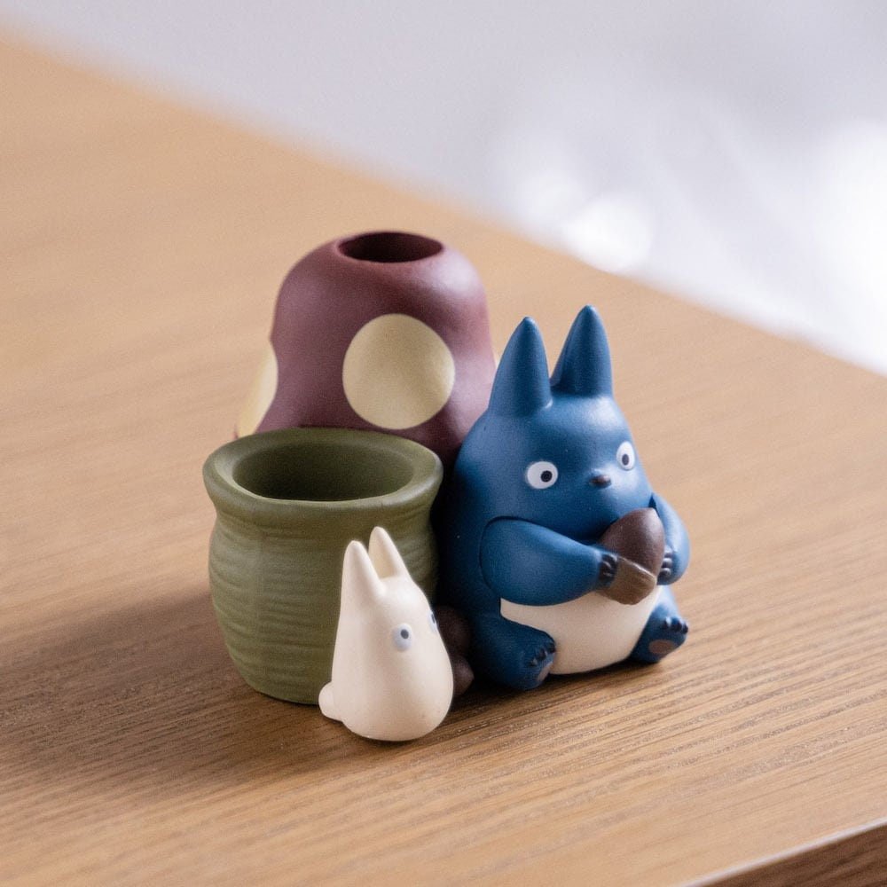 Official Ghibli Totoro Figure/Accessory Holder • My Neighbor Totoro Figurine/Statue/Replica/Stand/Interior Decor - Kamaji Market