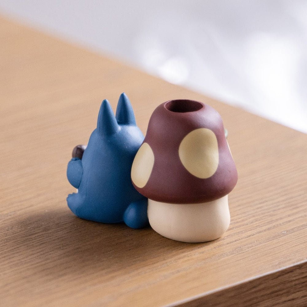 Official Ghibli Totoro Figure/Accessory Holder • My Neighbor Totoro Figurine/Statue/Replica/Stand/Interior Decor - Kamaji Market