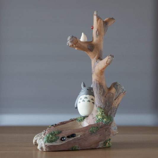 Official Ghibli Totoro Figure/Accessory Stand • My Neighbor Totoro Key Holder/Home Decor/Interior Diorama - Kamaji Market