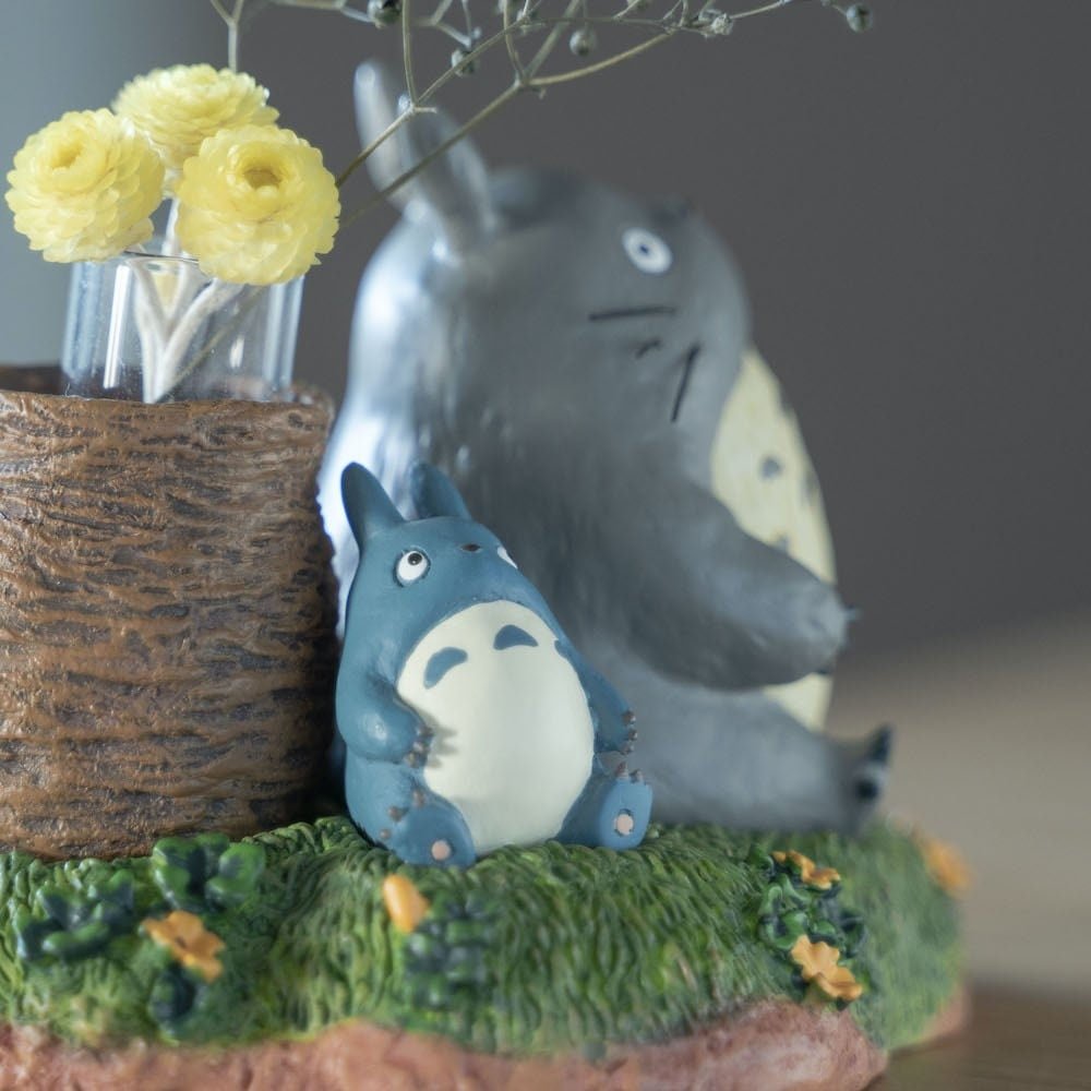Official Ghibli Totoro Figure/Vase • My Neighbor Totoro Small Figurine/Mini Statue/Home Decor/Interior Diorama - Kamaji Market