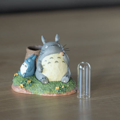 Official Ghibli Totoro Figure/Vase • My Neighbor Totoro Small Figurine/Mini Statue/Home Decor/Interior Diorama - Kamaji Market