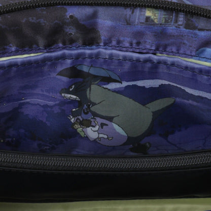 Official Ghibli Totoro Fluffy Clutch/Shoulder Bag • My Neighbor Totoro Handbag/Cosmetic Bag/Wallet/Makeup Bag/Pochette - Kamaji Market